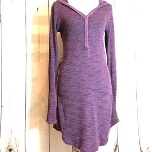 TeaParty Purple Hooded Dress L